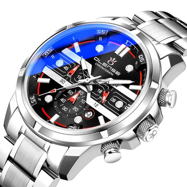 wristwatches mens women satches olense unique design luxury sport wrist watch stainless steel strap men's fashion casual date watches+b, Slivery;brown
wristwatches mens women satches olense unique design luxury sport wrist watch stainless steel strap men's fashion casual date watches+b, Slivery;brown
