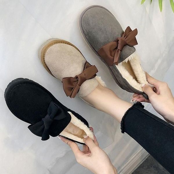 boots short 2021 winter women plush warm snow female fashion bowknot cotton student flat shoes 36-40, Black
boots short 2021 winter women plush warm snow female fashion bowknot cotton student flat shoes 36-40, Black