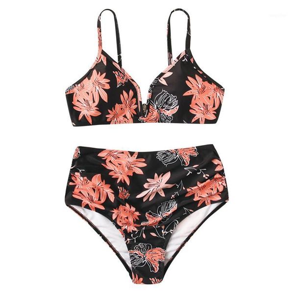 women's fashion tube split printing open back bikini swimsuit de playa traje baño swimwear, White;black
women's fashion tube split printing open back bikini swimsuit de playa traje baño swimwear, White;black