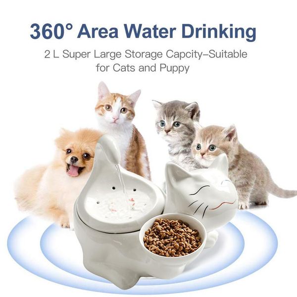 cat bowls & feeders 2l 360 ceramic pet water dispenser advanced drinking fountain bowl with replacement filters and foam for dogs 99rs
cat bowls & feeders 2l 360 ceramic pet water dispenser advanced drinking fountain bowl with replacement filters and foam for dogs 99rs