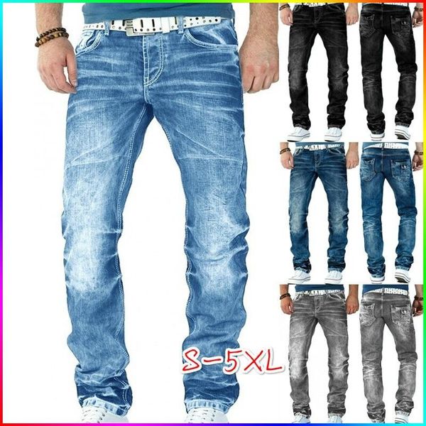 men's jeans 2022 fashion mens middle waist denim casual street style skinny pants long trousers plus size s-5xl, Blue
men's jeans 2022 fashion mens middle waist denim casual street style skinny pants long trousers plus size s-5xl, Blue