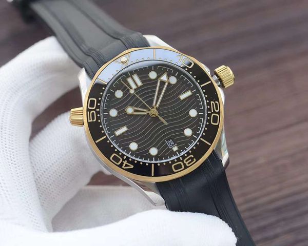 7 styles luxury mens watch automatic movement wave dial brand watches silicone strap 300m wristwatch y11093, Slivery;brown
7 styles luxury mens watch automatic movement wave dial brand watches silicone strap 300m wristwatch y11093, Slivery;brown