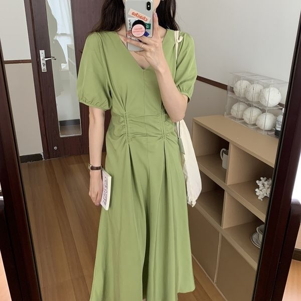 casual dresses femme drawstring v-neck solid minimalist all match prom high waist summer vintage slim es vestidos rir5, Black;gray
casual dresses femme drawstring v-neck solid minimalist all match prom high waist summer vintage slim es vestidos rir5, Black;gray