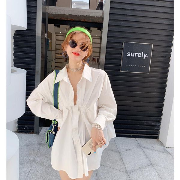 women's jackets suna queen2021 left and right asymmetric hem shirt of alexandra king in spring summer, Black;brown 
women's jackets suna queen2021 left and right asymmetric hem shirt of alexandra king in spring summer, Black;brown