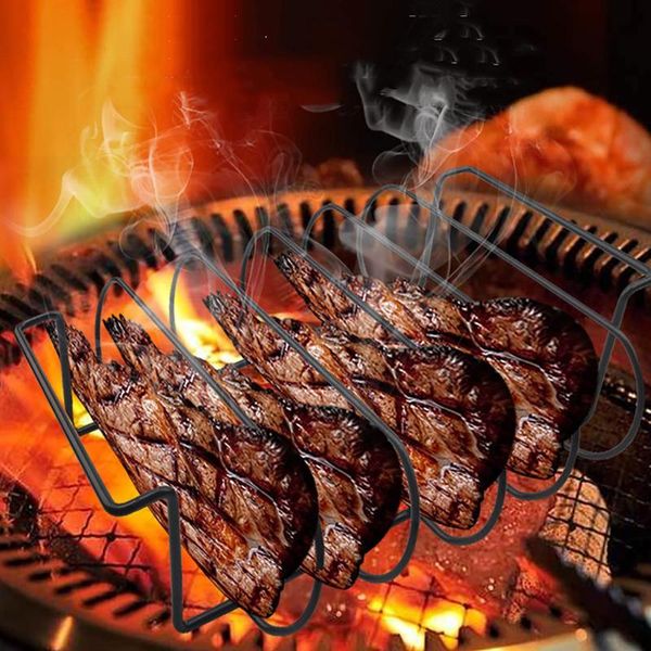 tools & accessories barbecue steak rack, multiple compartments wrought iron precision welding stable structure
tools & accessories barbecue steak rack, multiple compartments wrought iron precision welding stable structure