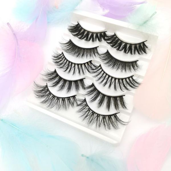 aceof5 pairs mink eyelashes 3d false lashes thick crisscross makeup eyelash extension natural volume soft fake eye lash1
aceof5 pairs mink eyelashes 3d false lashes thick crisscross makeup eyelash extension natural volume soft fake eye lash1