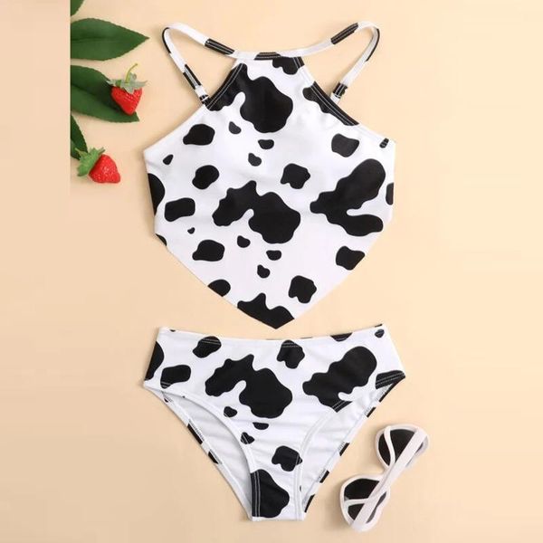 one-pieces 2021 summer two-piece swimsuit baby girl bikini set swimwear cow print crisscross back swimming bathing clothes, Black
one-pieces 2021 summer two-piece swimsuit baby girl bikini set swimwear cow print crisscross back swimming bathing clothes, Black