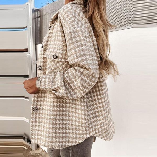 women's wool & blends warm office jacket overcoat ladies autumn winter femme plaid elegant single-breasted coat trench cardigan outerwe, Black
women's wool & blends warm office jacket overcoat ladies autumn winter femme plaid elegant single-breasted coat trench cardigan outerwe, Black