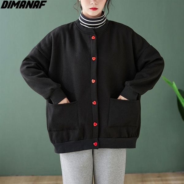 women's jackets dimanaf plus size coats women jacket cotton red buttons thickening female casual loose solid winter fleece, Black;brown
women's jackets dimanaf plus size coats women jacket cotton red buttons thickening female casual loose solid winter fleece, Black;brown