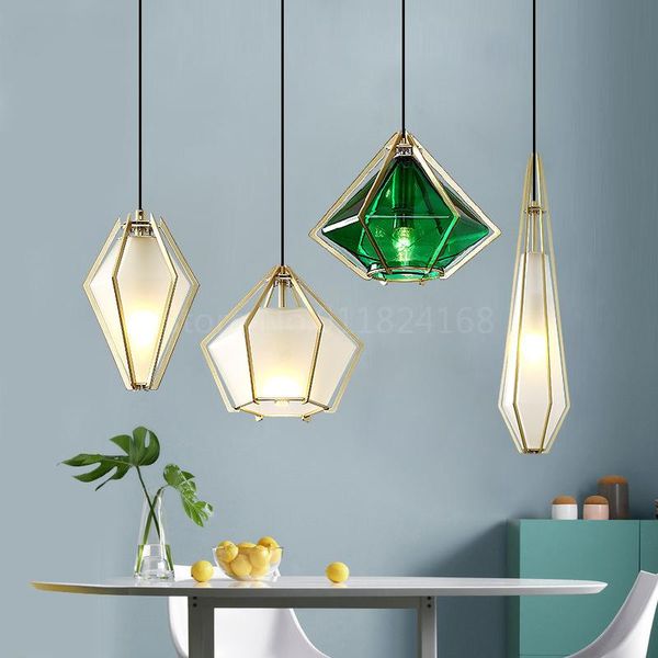 pendant lamps nordic restaurant single head chandelier window bar table store personality glass color lamp loft diamond decoration
pendant lamps nordic restaurant single head chandelier window bar table store personality glass color lamp loft diamond decoration