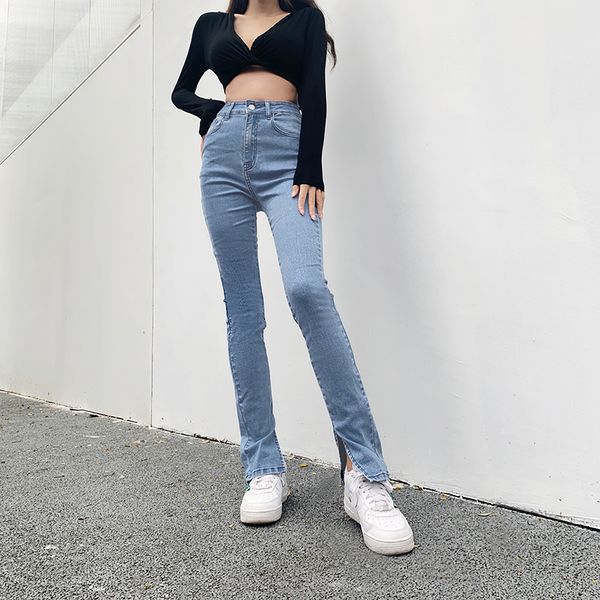 2011stretch jeans woman 2021 high waist femme split pencil tight denim skinny trousers flared pants women donna bell bottom jeans, Blue
2011stretch jeans woman 2021 high waist femme split pencil tight denim skinny trousers flared pants women donna bell bottom jeans, Blue