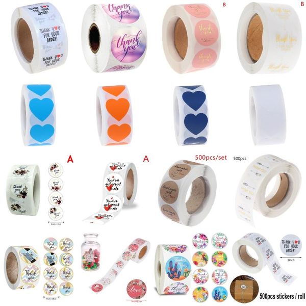 gift wrap 500pcs/roll paper label stickers thank you sticker scrapbooking for wedding card business packaging stationery
gift wrap 500pcs/roll paper label stickers thank you sticker scrapbooking for wedding card business packaging stationery