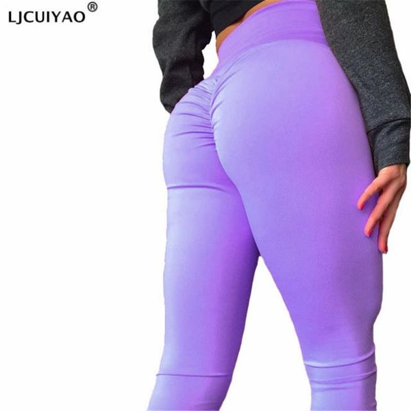 women's leggings ljcuiyao women push up high waist spandex workout casual fitness female hip fold stretch jeggings plus size pants, Black
women's leggings ljcuiyao women push up high waist spandex workout casual fitness female hip fold stretch jeggings plus size pants, Black