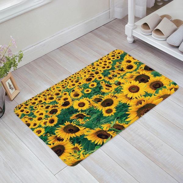 cushion/decorative pillow sunflower field mat bedroom entrance doormat home floor decoration living room carpet bathroom non-slip rug
cushion/decorative pillow sunflower field mat bedroom entrance doormat home floor decoration living room carpet bathroom non-slip rug