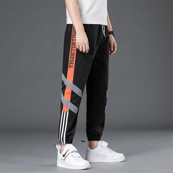 men's pants men sweatpants cargo for boy joggers streetwear korean clothing japanese tactical casual summer fashion trousers, Black
men's pants men sweatpants cargo for boy joggers streetwear korean clothing japanese tactical casual summer fashion trousers, Black