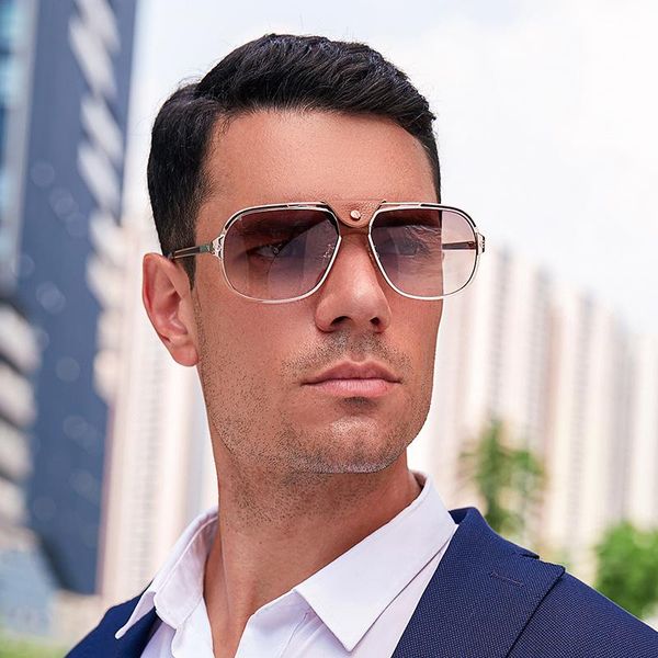 sunglasses cool for men trendy driving fishing street pography personality european and american 2021 trend, White;black
sunglasses cool for men trendy driving fishing street pography personality european and american 2021 trend, White;black