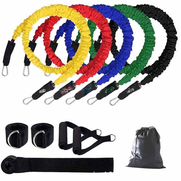 resistance bands tpe 11 pcs set of webbing rope yoga pull gym training fitness band home exercise equipment
resistance bands tpe 11 pcs set of webbing rope yoga pull gym training fitness band home exercise equipment