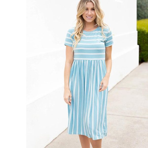 party dresses 2021 summer casual women o neck stripe baggy dress ladies leisure short sleeve holiday package hip, White;black
party dresses 2021 summer casual women o neck stripe baggy dress ladies leisure short sleeve holiday package hip, White;black