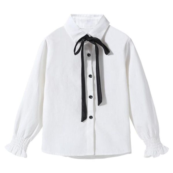 shirts toddler teen school girls blouse white long sleeve bow turn-down collar spring fall kids for children clothes, White;black
shirts toddler teen school girls blouse white long sleeve bow turn-down collar spring fall kids for children clothes, White;black