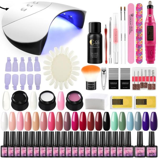 nail art kits gel polish set tools uv led lamp electric drill manicure kit coscelia 8ml soak off
nail art kits gel polish set tools uv led lamp electric drill manicure kit coscelia 8ml soak off