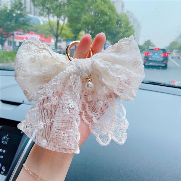creative lace butterfly car key chain cute girlish temperament bag pendant net red accessories, Silver
creative lace butterfly car key chain cute girlish temperament bag pendant net red accessories, Silver