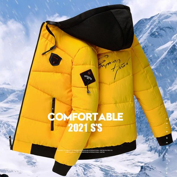 men's down & parkas men waterproof winter warm jacket 2021 autumn outwear thick casual fashion hooded coat slim male parka, Black
men's down & parkas men waterproof winter warm jacket 2021 autumn outwear thick casual fashion hooded coat slim male parka, Black