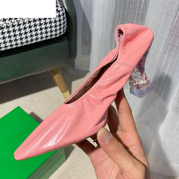 sandals clear crystal chunky high heel shoes women pointed toe pleated soft real leather candy colors pumps party dress 2021, Black
sandals clear crystal chunky high heel shoes women pointed toe pleated soft real leather candy colors pumps party dress 2021, Black
