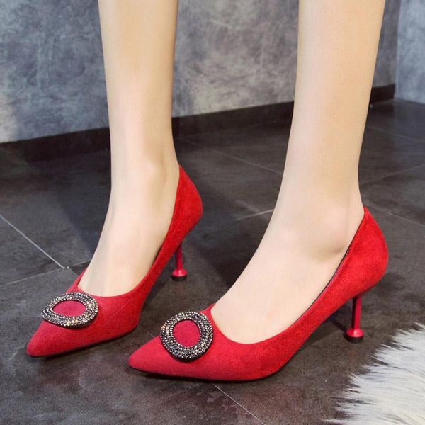 dress shoes ol office women pointed toe high heels thin heeled woman boat pumps ladies zapatos mujer n7028, Black
dress shoes ol office women pointed toe high heels thin heeled woman boat pumps ladies zapatos mujer n7028, Black