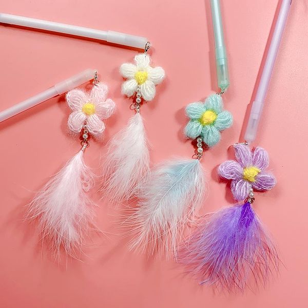 gel pens 36 pcs/lot feather flower pendant cute 0.5 mm black ink neutral writing supplies stationery promotional gift
gel pens 36 pcs/lot feather flower pendant cute 0.5 mm black ink neutral writing supplies stationery promotional gift