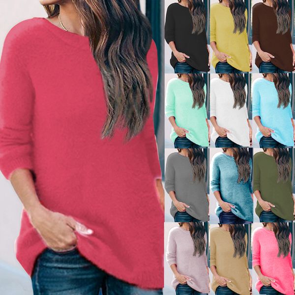 fashion o-neck sweater autumn winter sweater women 2020 women long sleeve warm knitted sweater pullover female jumper, White;black
fashion o-neck sweater autumn winter sweater women 2020 women long sleeve warm knitted sweater pullover female jumper, White;black