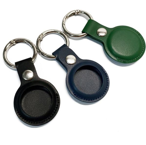 pu leather air tag keychain for apple airtags holder gps tracker cover anti-lost protective airtag case key ring finder accessories, Silver
pu leather air tag keychain for apple airtags holder gps tracker cover anti-lost protective airtag case key ring finder accessories, Silver