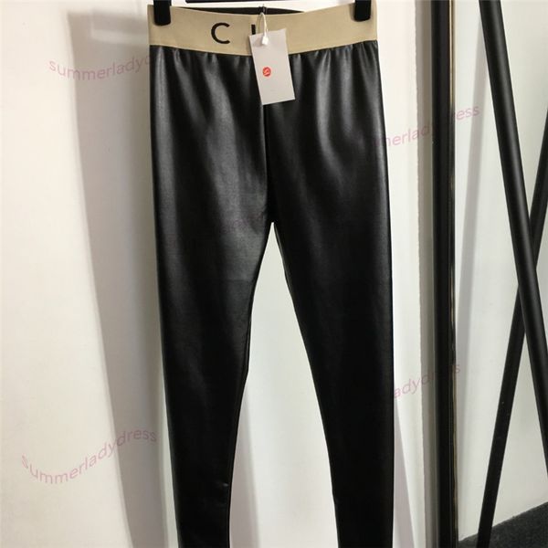 casual plush pu leather pants elastic warm leggings classic high waist slim trousers winter outdoor velvet legging, Black
casual plush pu leather pants elastic warm leggings classic high waist slim trousers winter outdoor velvet legging, Black