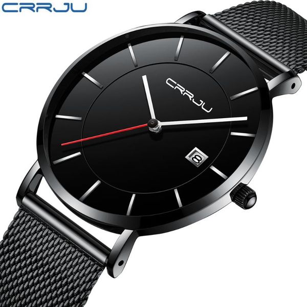 wristwatches crrju male classic business luxury mesh strap men band stainless steel ultra thin watch mens slim watches, Slivery;brown
wristwatches crrju male classic business luxury mesh strap men band stainless steel ultra thin watch mens slim watches, Slivery;brown