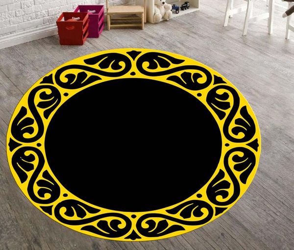 carpets circle 22 patterned round carpet, non slip floor carpet,kitchen rug,teen's corridor rug, area rug modern carpet