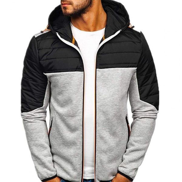 men's jackets hooded long sleeve men jacket autumn winter zipper patchwork pockets windbreaker male clothing casual, Black;brown
men's jackets hooded long sleeve men jacket autumn winter zipper patchwork pockets windbreaker male clothing casual, Black;brown
