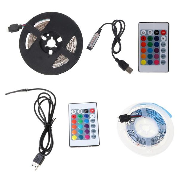 strips dc 5v usb 30 led/m rgb non waterproof flexible led strip light tv back lighting+24 key remote
strips dc 5v usb 30 led/m rgb non waterproof flexible led strip light tv back lighting+24 key remote