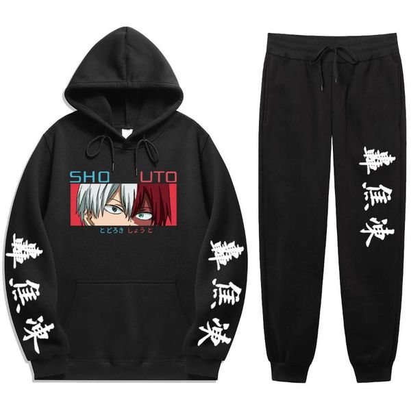 jogging clothing harajuku anime my hero academia print men sets 2 pieces winter sweatshirt+drawstring pants hoodies hoodie sweatshirt, Black;red
jogging clothing harajuku anime my hero academia print men sets 2 pieces winter sweatshirt+drawstring pants hoodies hoodie sweatshirt, Black;red