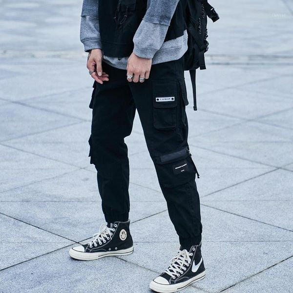 men's pants glacialwhale men cargo 2021 techwear baggy joggers hiphop japanese streetwear korean style male trousers for, Black
men's pants glacialwhale men cargo 2021 techwear baggy joggers hiphop japanese streetwear korean style male trousers for, Black
