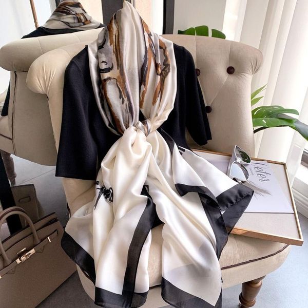 scarves design plaid print women silk scarf 2021 spring lady hijabs bandana large shawls and wrap female warm pashmina foulard echarpe, Blue;gray
scarves design plaid print women silk scarf 2021 spring lady hijabs bandana large shawls and wrap female warm pashmina foulard echarpe, Blue;gray