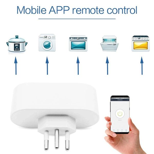 smart home control brazilian standardwifi socket plug alexa voice app remote timer smarthome surge protection no hub required
smart home control brazilian standardwifi socket plug alexa voice app remote timer smarthome surge protection no hub required