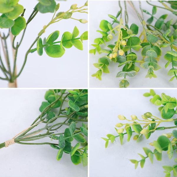 decorative flowers & wreaths 3 bundles artificial plant plastic eucalyptus leaves flower for wedding simulation green bouquet home decoratio
decorative flowers & wreaths 3 bundles artificial plant plastic eucalyptus leaves flower for wedding simulation green bouquet home decoratio