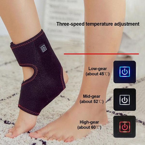 ankle support heat the brace heated wrap therapy for sprain sports joint heating warm, Blue;black
ankle support heat the brace heated wrap therapy for sprain sports joint heating warm, Blue;black