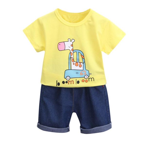 clothing sets born baby boys summer clothes cartoon deer car t-shirt +solid denim shorts boy infant tracksuit for, White
clothing sets born baby boys summer clothes cartoon deer car t-shirt +solid denim shorts boy infant tracksuit for, White