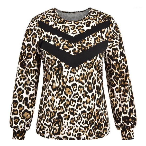 women's t-shirt women leopard print t-shirts 5xl plus size long sleeve tee shirts ladies round neck knitted casual loose tshirts d30, White
women's t-shirt women leopard print t-shirts 5xl plus size long sleeve tee shirts ladies round neck knitted casual loose tshirts d30, White