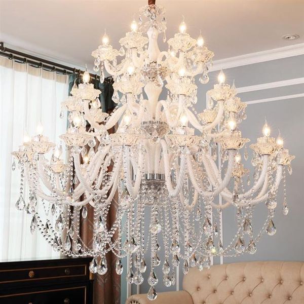 european candle crystal lamp living room large chandelier lighting modern atmosphere restaurant bedroom hanging lamps chandeliers
european candle crystal lamp living room large chandelier lighting modern atmosphere restaurant bedroom hanging lamps chandeliers