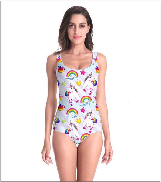 triangle bikini one piece women romper swimsuit bathing suit 3d print lisa frank rainbow unicorn bodysuit tees womens, Black;white
triangle bikini one piece women romper swimsuit bathing suit 3d print lisa frank rainbow unicorn bodysuit tees womens, Black;white