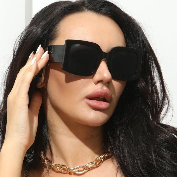 longkeeper big frame vintage women sunglasses men fashion personality black square sun glasses uv protection gafas, White;black
longkeeper big frame vintage women sunglasses men fashion personality black square sun glasses uv protection gafas, White;black