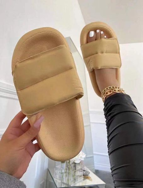 factory wholesale spring foreign trade flat bottom one word large size ladies slippers solid color home, Black
factory wholesale spring foreign trade flat bottom one word large size ladies slippers solid color home, Black