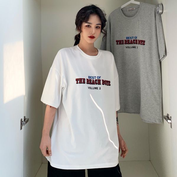 women's hoodies & sweatshirts female shirt short sleeve medium, loose t-shirt with letters printed school style summer sd9z, Black
women's hoodies & sweatshirts female shirt short sleeve medium, loose t-shirt with letters printed school style summer sd9z, Black