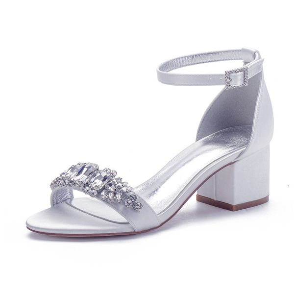 slippers block heels satin crystals wedding sandals for bride open toe mid buckle evening formal party dress shoes summer emzl, Black
slippers block heels satin crystals wedding sandals for bride open toe mid buckle evening formal party dress shoes summer emzl, Black